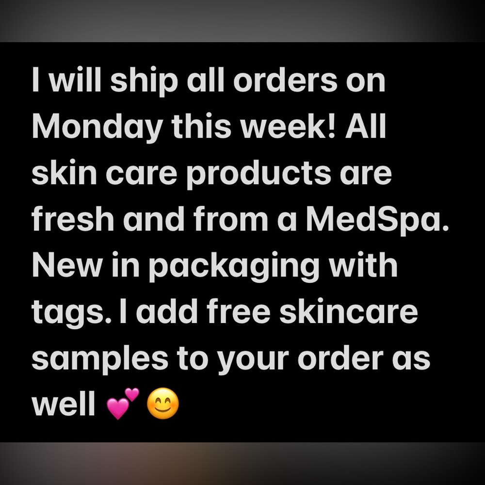 All orders ship Monday! 💕